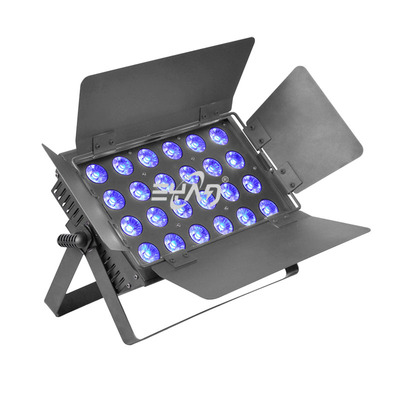 24 RGBWA 5-in-1 LEDs